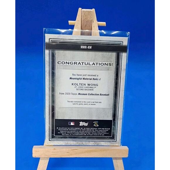 Kolten Wong #MMR-KW Topps Meaningful Relic SSP 46/50 - Picture 4 of 7